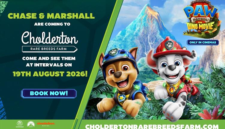 Farm day PLUS see Chase & Marshall from PAW Patrol