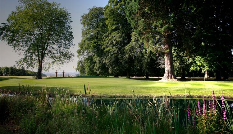 Rushmore Golf Course near Salisbury in Wiltshire