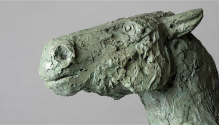 Horse , Artist © in Elisabeth Frink images courtesy of Tully and Bree Jammet/Courtesy of Dorset Museum & Art Gallery