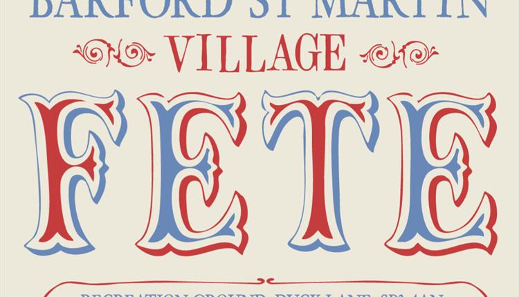 Barford St Martin Village Fete