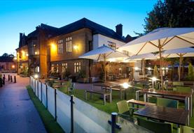 The restaurant at the Kings Head