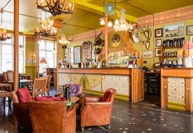 Bar area at Cosy Club in Salisbury