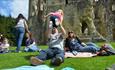 Old Wardour Castle - family 
