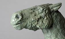 Horse , Artist © in Elisabeth Frink images courtesy of Tully and Bree Jammet/Courtesy of Dorset Museum & Art Gallery