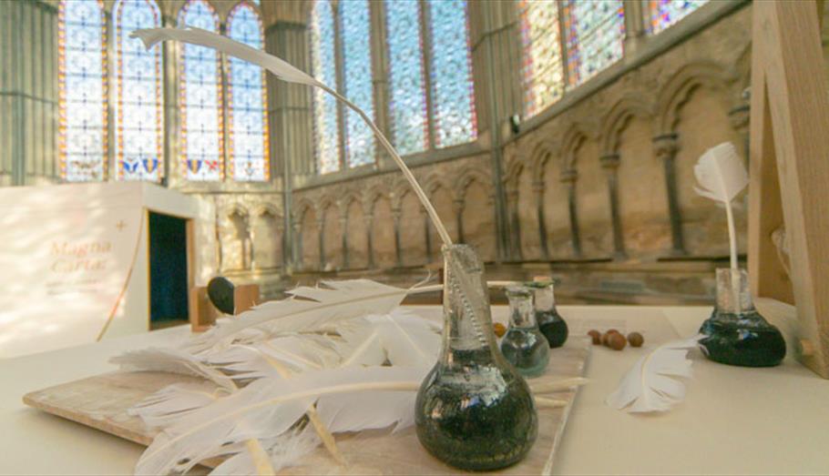 Magna Carta exhibition, Salisbury Cathedral