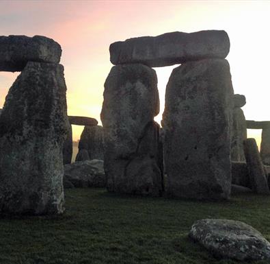 Stonehenge at dawn (C) English Heritage