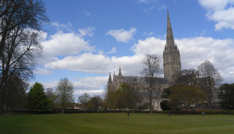 Salisbury Cathedral and park
