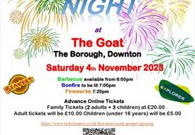 Downton Scouts Fireworks Night