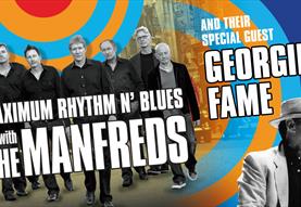 MAXIMUM RHYTHM AND BLUES  THE MANFREDS  With  GEORGIE FAME