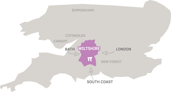 Map of Wiltshire